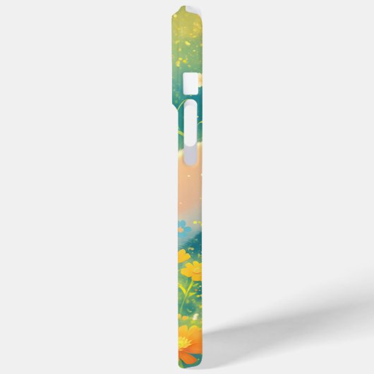 Bunny Slumber Tussen de bloesems Case-Mate iPhone Case (Achterkant / Links)