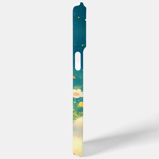 Bunny Slumber Tussen de bloesems Case-Mate iPhone Case (Achterkant / Rechts)