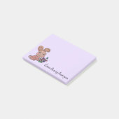 Bunny Smile Post-it® notes (Schuin)