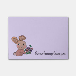 Bunny Smile Post-it® notes