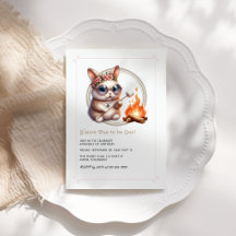 Bunny "S'more Fun to be One" Camping Verjaardag