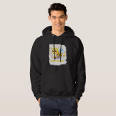 Bunny Spring Hunt Eggs bee Happy Easter Day Hoodie (Voorkant volledig)