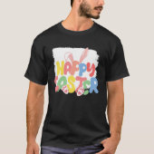Bunny Spring Hunt Eggs Rabbit Happy Easter Day 2 T-shirt (Voorkant)