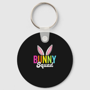 Bunny squad, bijpassende paashaas oren, Pasen p Sleutelhanger