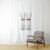 Bunny Squad Funny Schattige Pet Rabbit Lover T Shi Wandkleed (In situ)