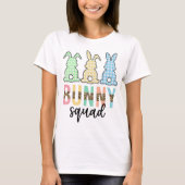 Bunny Squad | Paaseieren Hunt Cute Bunny T-shirt (Voorkant)