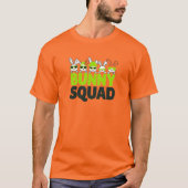 Bunny Squad T-shirt - Cool Easter Bunny Group T-sh (Voorkant)