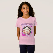Bunny Squarely Schattige T-shirt (Voorkant volledig)