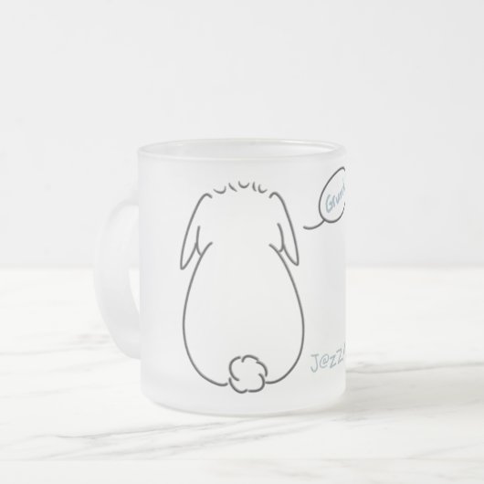 Bunny Stewie Back Grunt Mok (Voorkant links)