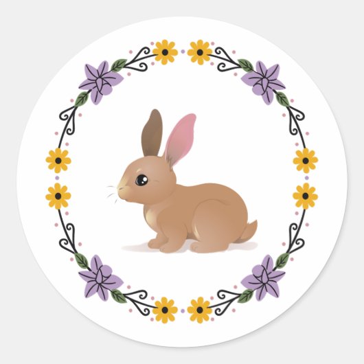 Bunny sticker (Voorkant)