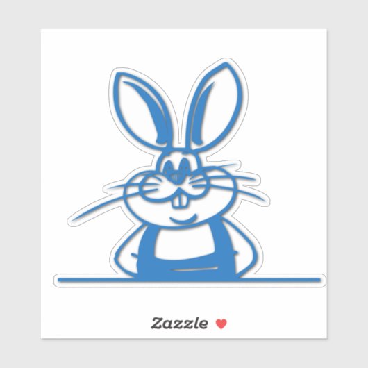 Bunny Sticker (Vel)
