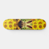 BUNNY SUNFLOWERS SKATEBOARD VOOR MEISJES (Horizontaal)