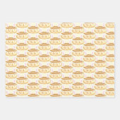 Bunny Sweet Dessert Cinnamon Bun Inpakpapier Vel (Voorkant 2)