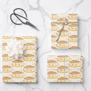 Bunny Sweet Dessert Cinnamon Bun Inpakpapier Vel