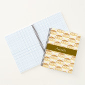 Bunny Sweet Dessert Cinnamon Bun Notitieboek (Binnen)