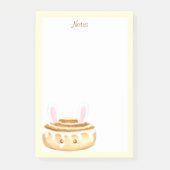 Bunny Sweet Dessert Cinnamon Bun Post-it® Notes (Voorkant)