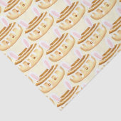 Bunny Sweet Dessert Cinnamon Bun Tissuepapier (Detail)