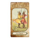 Bunny Swing Book Bord Etiket (Voorkant)