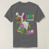 Bunny T Re Dinosaur Pasen 2022 Happy EastRawr Cos T-shirt (Design voorkant)