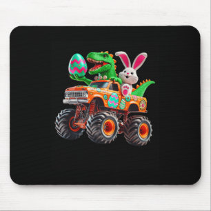 Bunny T-rex Paas Monster Truck Dino Grappige Jonge Muismat