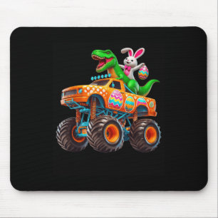 Bunny T-rex Paas Monster Truck Dino Grappige Jonge Muismat