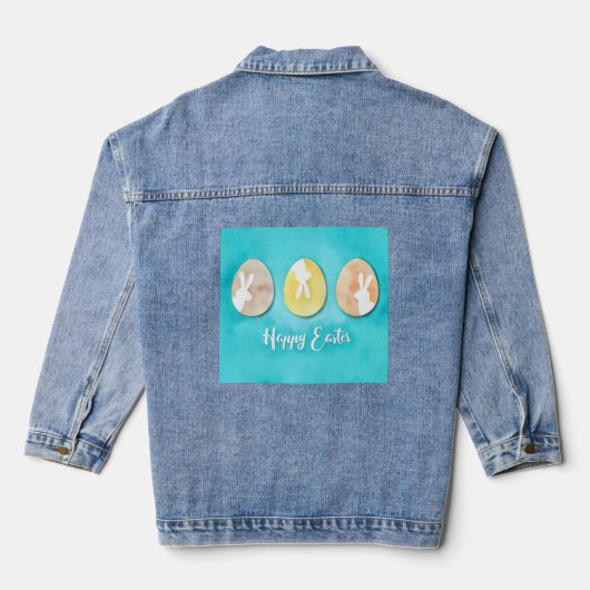 Bunny T-shirt Denim Jacket (Achterkant)