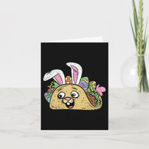 Bunny Taco Pasen Grappig Mexicaans eten Ei Jagen S Kaart