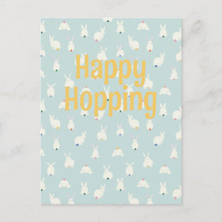 Bunny Tails Feestdagenkaart