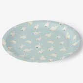 Bunny Tails Papieren Bordje (Gekanteld)