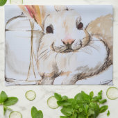 Bunny Tea Towel Theedoek (Gevouwen)
