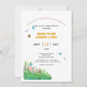 Bunny Theme Party Kaart (Voorkant)