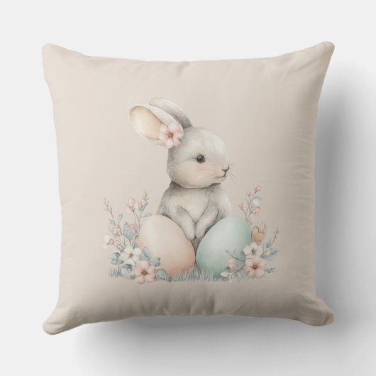 Bunny Throw Pillow Kussen (Achterkant)