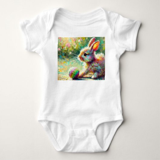 Bunny time romper (Voorkant)