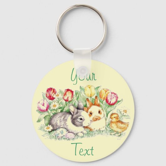 Bunny Time Sleutelhanger (Voorkant)