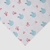 Bunny Tissue Paper – Schattigee Konijn Gift Wrap Tissuepapier (Detail)