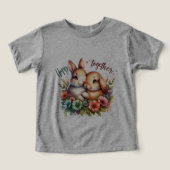 Bunny Toddler T-Shirt - Schattige en comfortabel (Design voorkant)