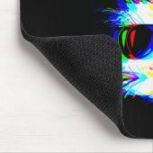 Bunny Trippy Varwave Easter Techno Rave Edm Music Muismat (Hoek)