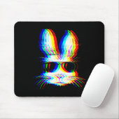 Bunny Trippy Varwave Easter Techno Rave Edm Music Muismat (Met muis)