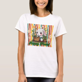 Bunny Tuinieren in Hoppy Place T-shirt