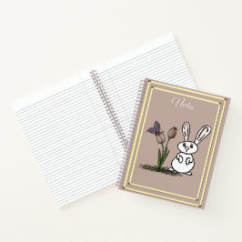Bunny & Tulips Notitieboek