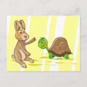 Bunny & Turtle - postcard Briefkaart (Voorkant)