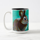 Bunny Tweekleurige Koffiemok (Links)