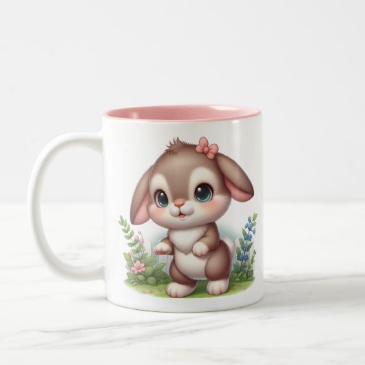 Bunny Tweekleurige Koffiemok (Links)