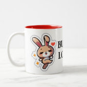Bunny Tweekleurige Koffiemok (Links)