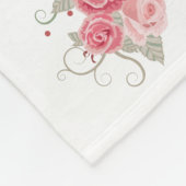 Bunny Twinkle Little Star Nursery Rhyme  Fleece Deken (Hoek)