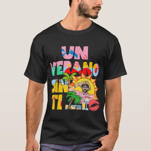 Bunny Un Verano Worlds Tour Sin Ti   T-shirt (Voorkant)