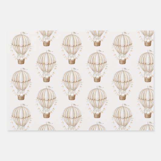 Bunny unisex baby van verpakkingspapier inpakpapier vel (Voorkant 2)