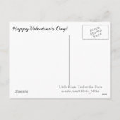  Bunny Valentijn Briefkaart (Achterkant)