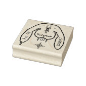 Bunny van Doom v1 Rubberstempel (Stempel)