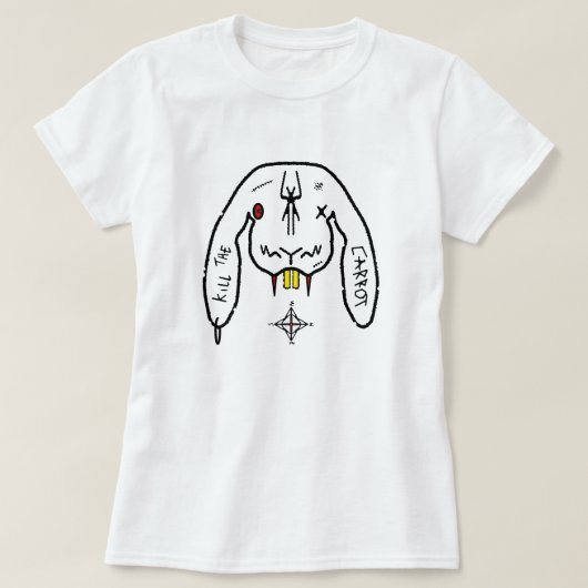 Bunny van Doom v3 T-shirt (Design voorkant)